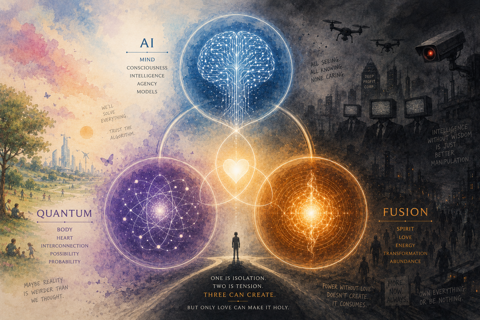 Three Can Create